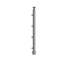 Hliníkový sloupek HRS 40mm 90/4 horní kotvení na šrouby